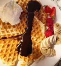Våffelbuffé